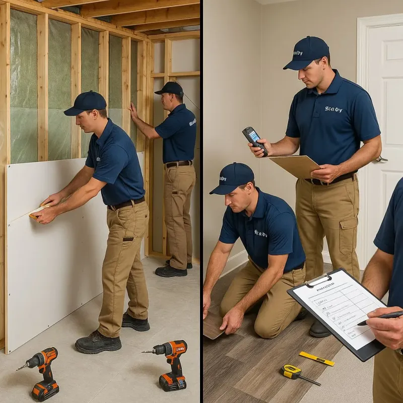Repairs and Reconstruction process in Oak Ridge, NC